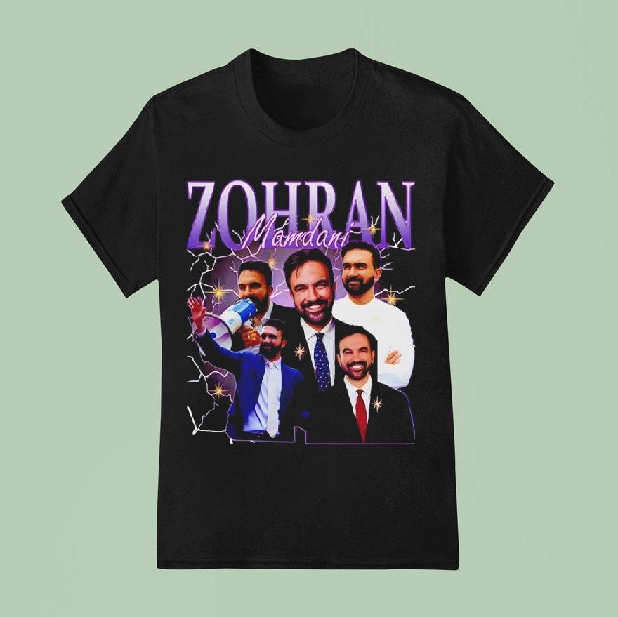 Zohran Mamdani Liberal Newyorker Mayor Campaign Shirt