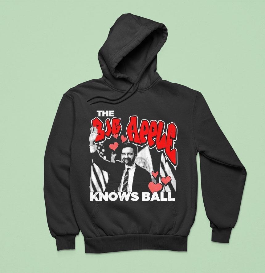 Zohran Mamdani The Big Apple Knows Ball Shirt Zohran Mamdani The Big Apple Knows Ball Shirt