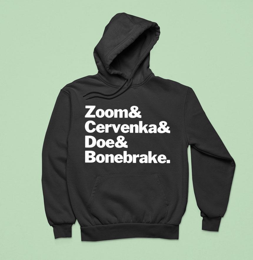 Zoom And Cervenka And Doe And Bonebrake Shirt Zoom And Cervenka And Doe And Bonebrake Shirt