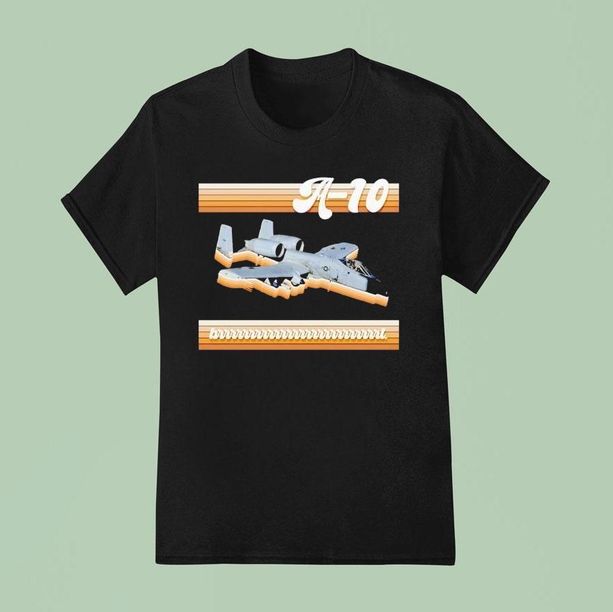A-10 My Gun Has A Plane On It Shirt