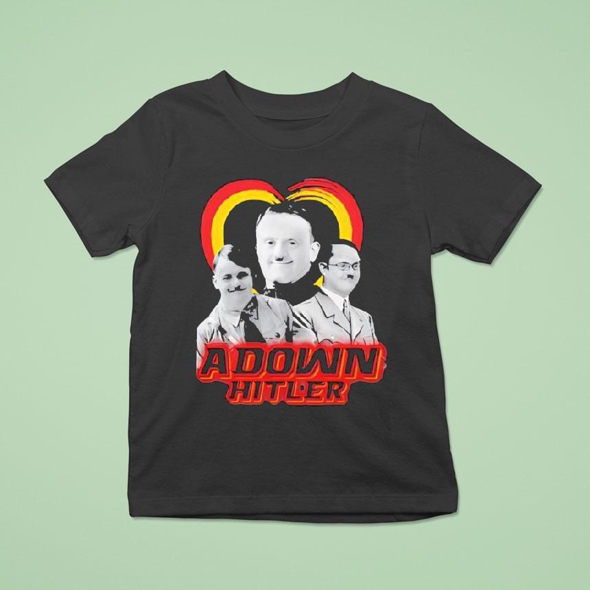 Adown Hitler Graphic Shirt