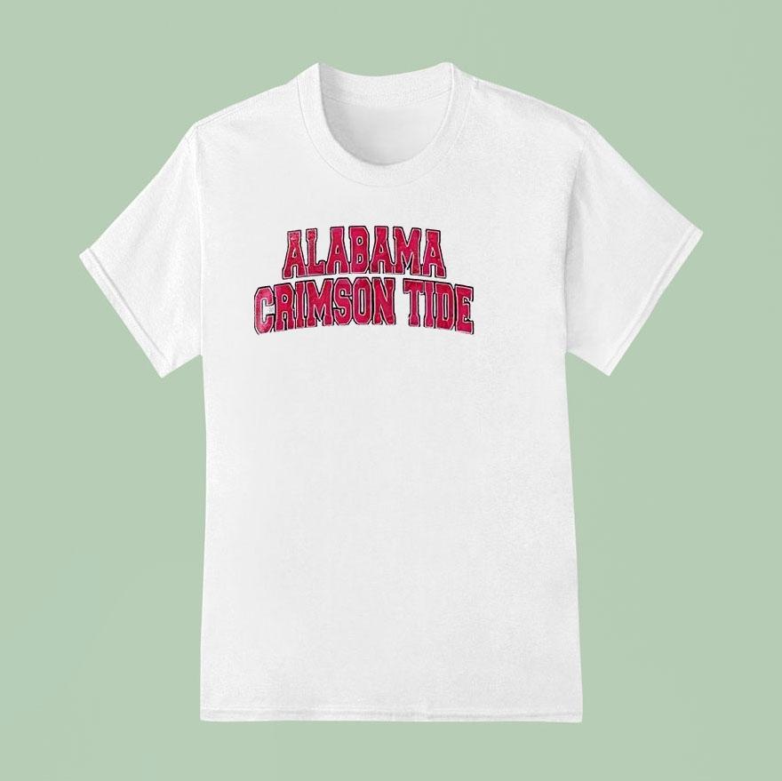Alabama Crimson Tide I Was Born With My Heart On My Sleeve A Fire In My Soul Shirt