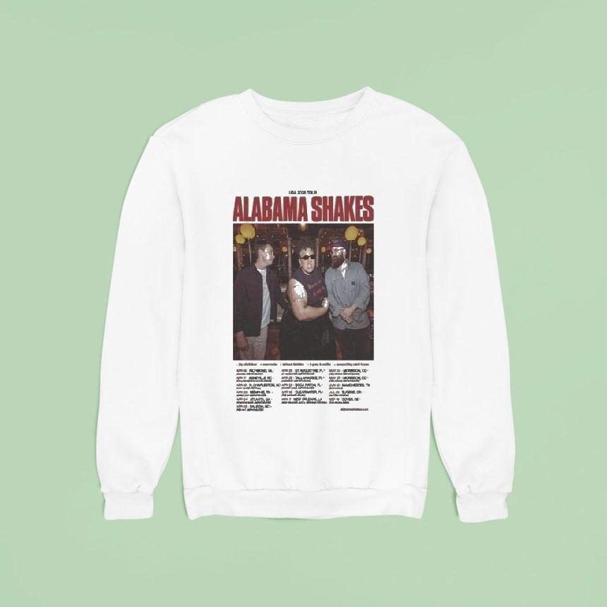 Alabama Shakes Usa Tour 2026 Shirt Alabama Shakes Usa Tour 2026 Shirt