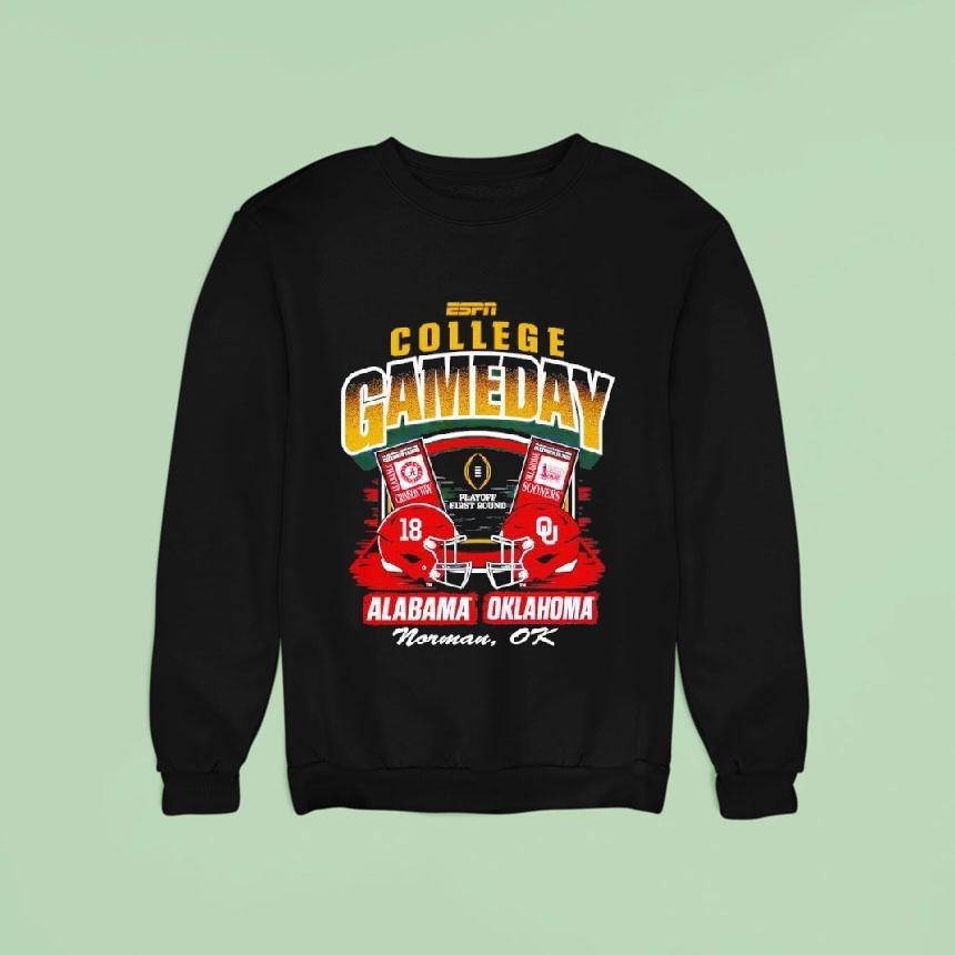 Alabama Vs. Oklahoma 1st Round Ticket Shirt Alabama Vs. Oklahoma 1st Round Ticket Shirt