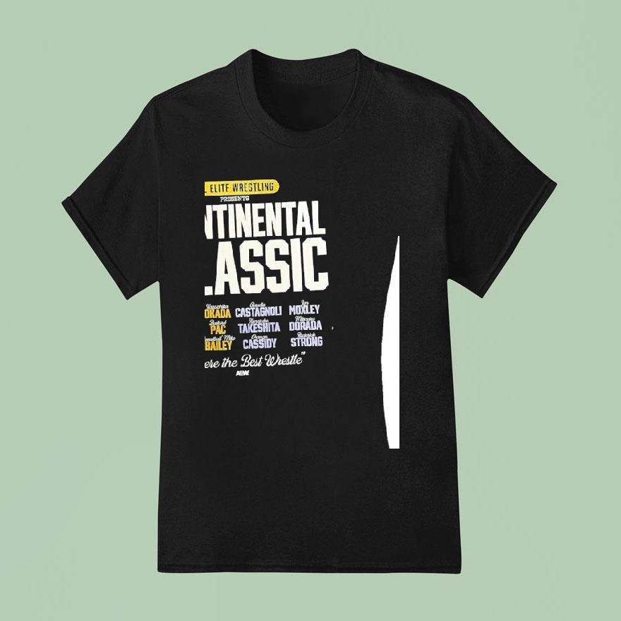 All Elite Wrestling Continental Classic 2025 Where The Best Wrestle Shirt