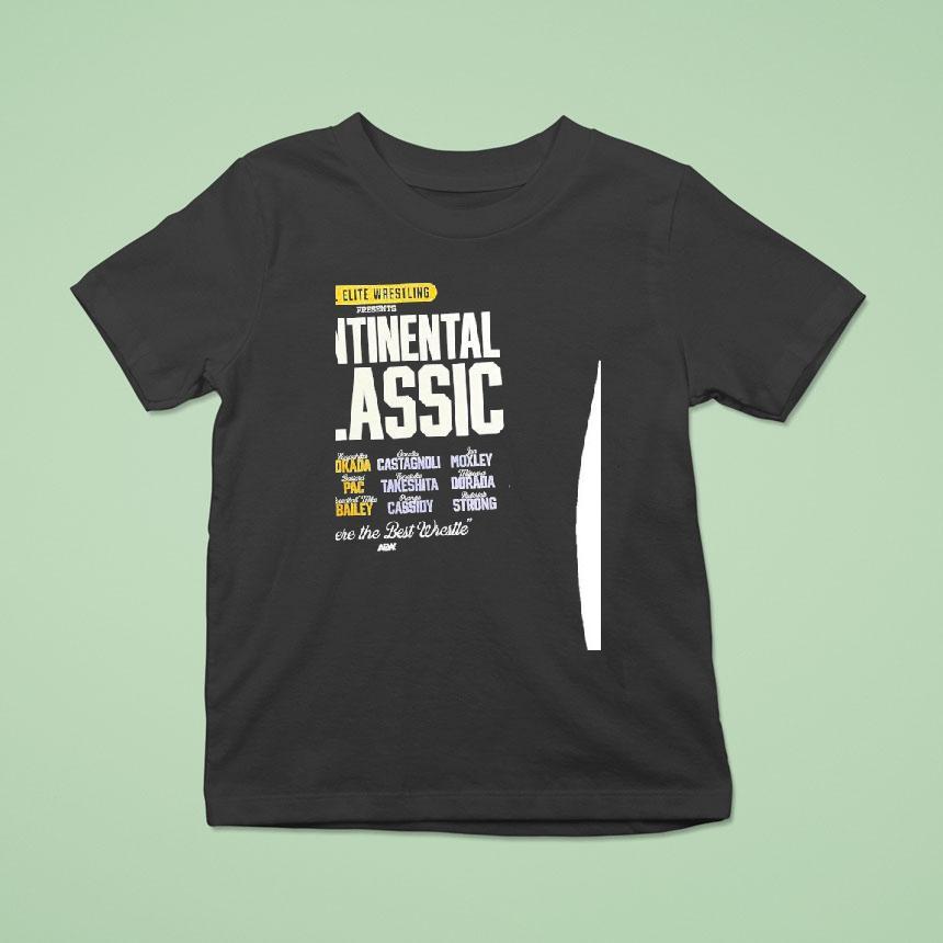 All Elite Wrestling Continental Classic 2025 Where The Best Wrestle Shirt