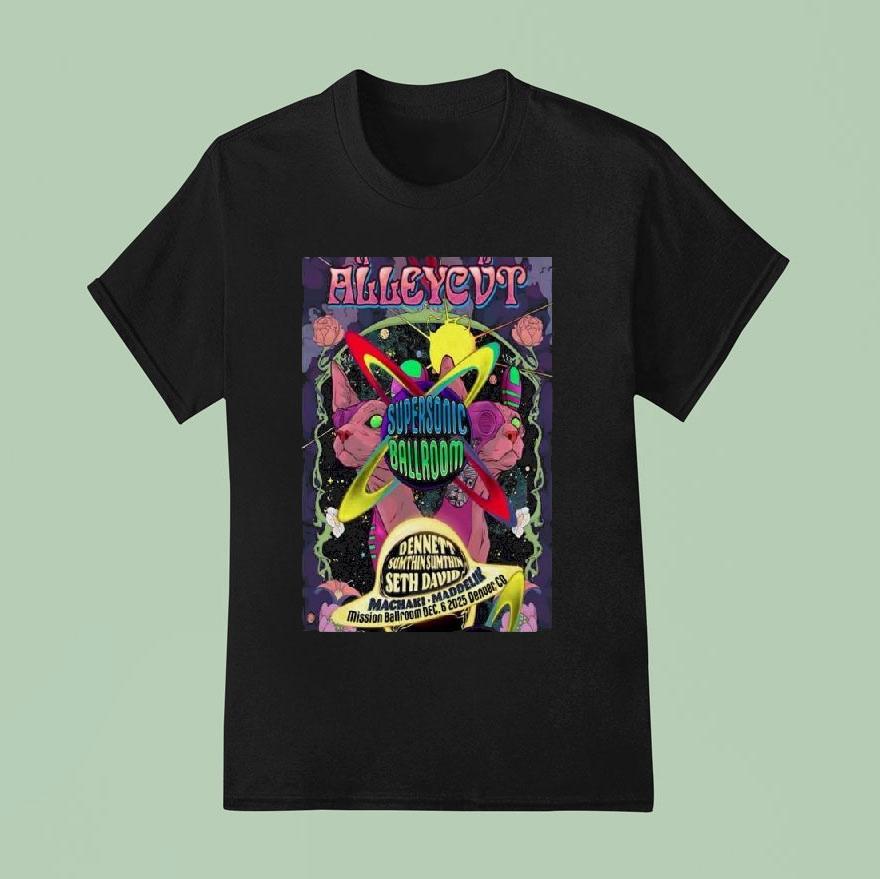 Alleycvt Mission Ballroom In Denver Co Dec 6 2025 Shirt