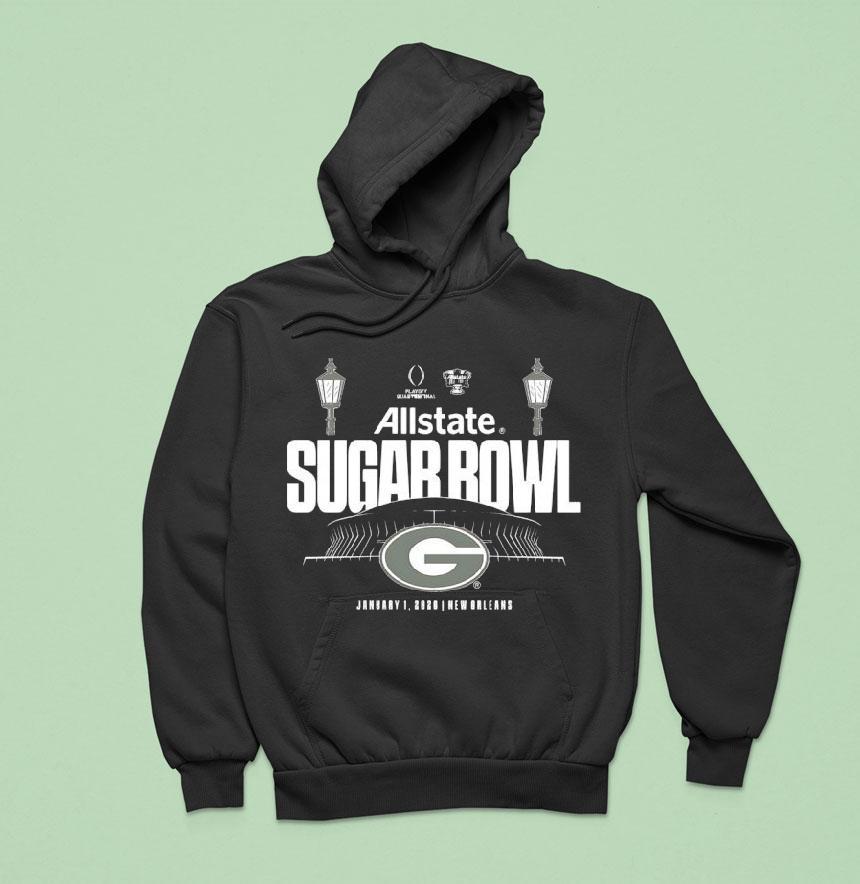 Allstate Sugar Bowl Georgia Bulldogs Playoff Quarterfinal 2026 Shirt Allstate Sugar Bowl Georgia Bulldogs Playoff Quarterfinal 2026 Shirt