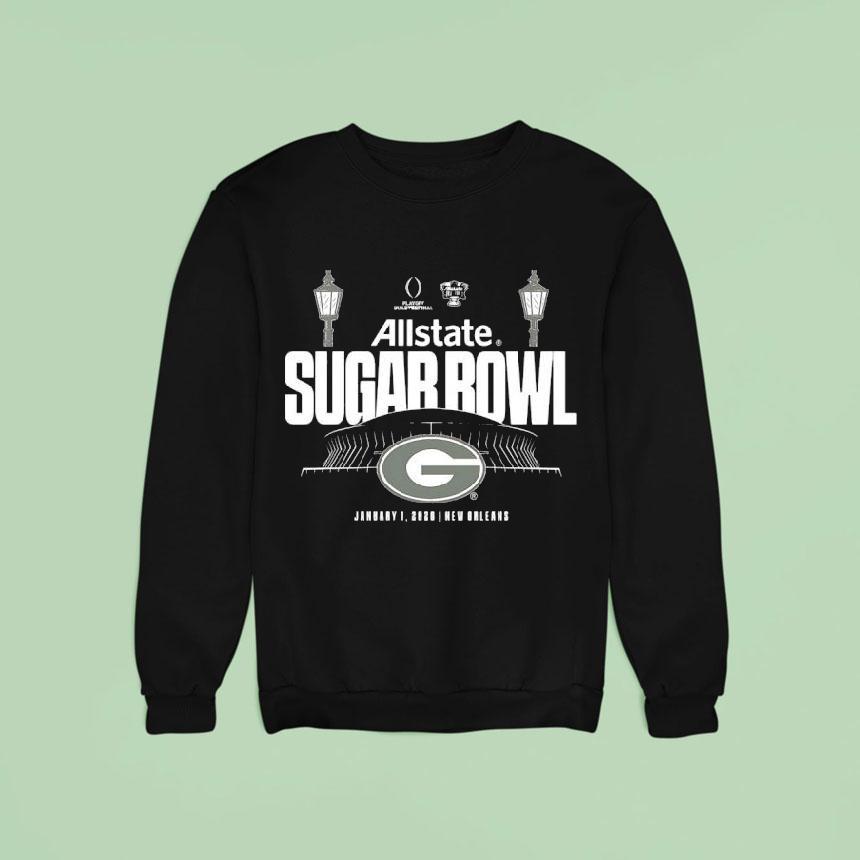 Allstate Sugar Bowl Georgia Bulldogs Playoff Quarterfinal 2026 Shirt Allstate Sugar Bowl Georgia Bulldogs Playoff Quarterfinal 2026 Shirt
