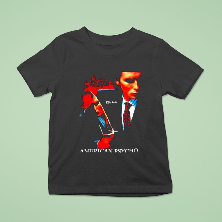 American Psycho Killer Looks Graphic Shirt