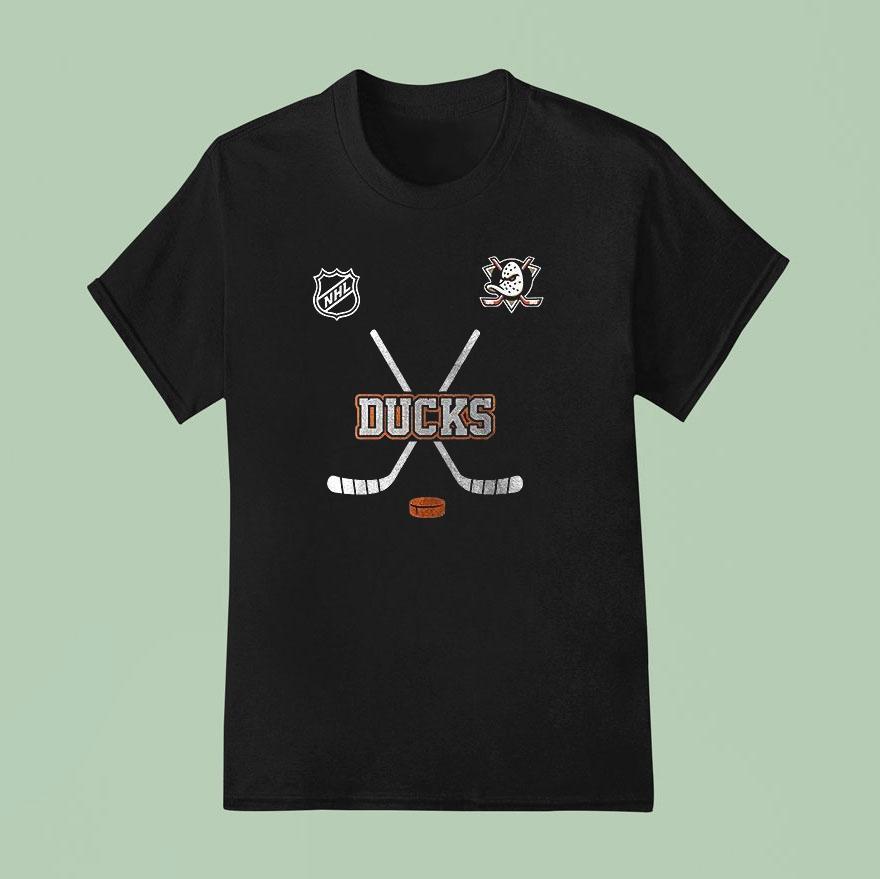 Anaheim Ducks X Motorcyles Harley Davidson Skeleton Shirt