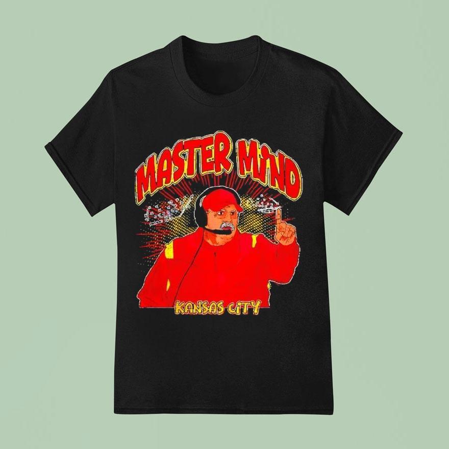 Andy Reid Mastermind Kansas City Chiefs Quarterback Shirt