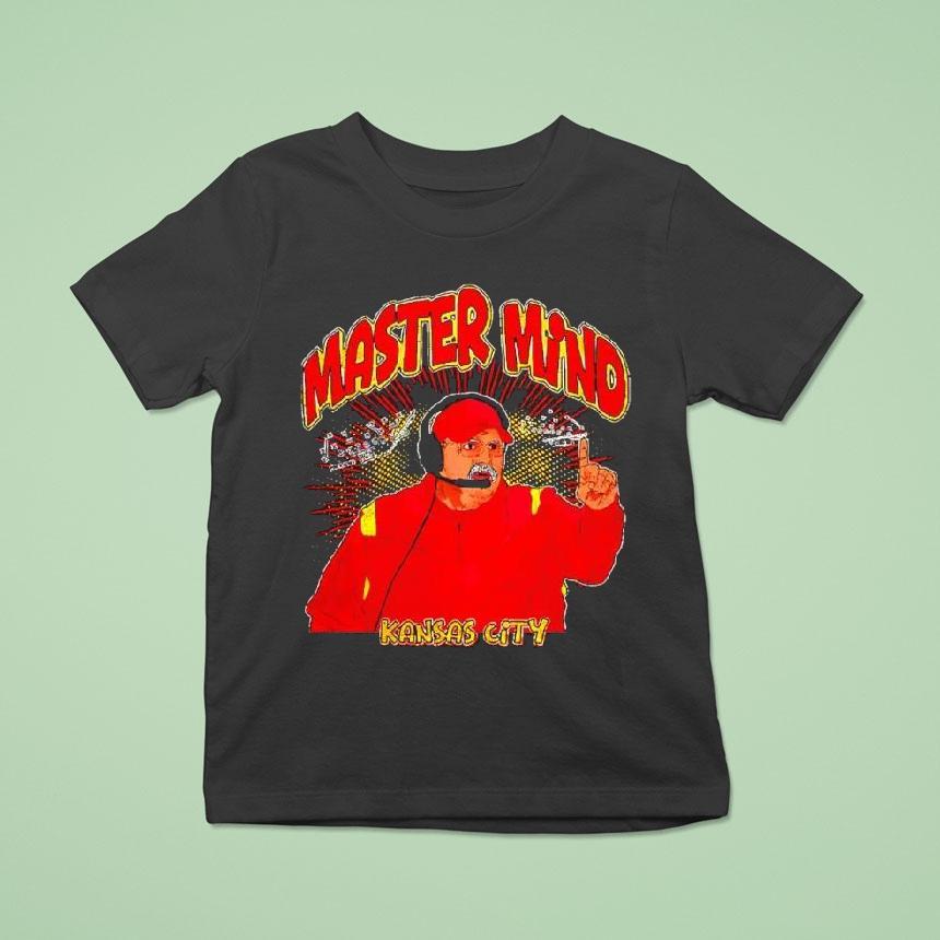 Andy Reid Mastermind Kansas City Chiefs Quarterback Shirt