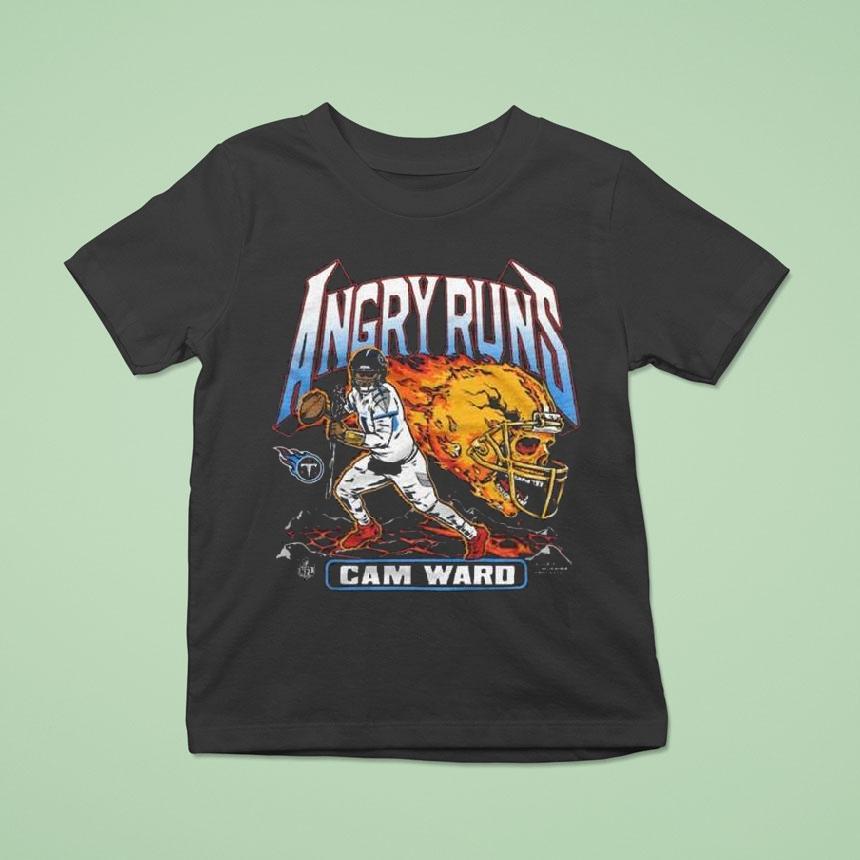 Angry Runs 2025 Titans Cam Ward Shirt