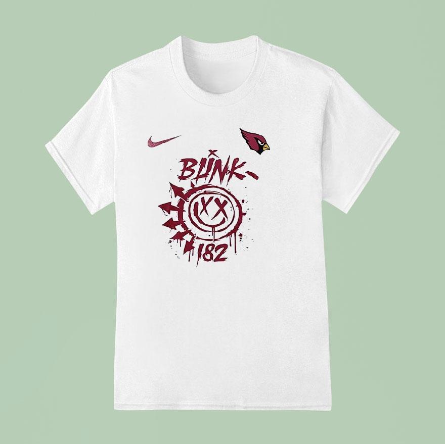 Arizona Cardinals X Blink 182 Go Cardinals Bunny Shirt