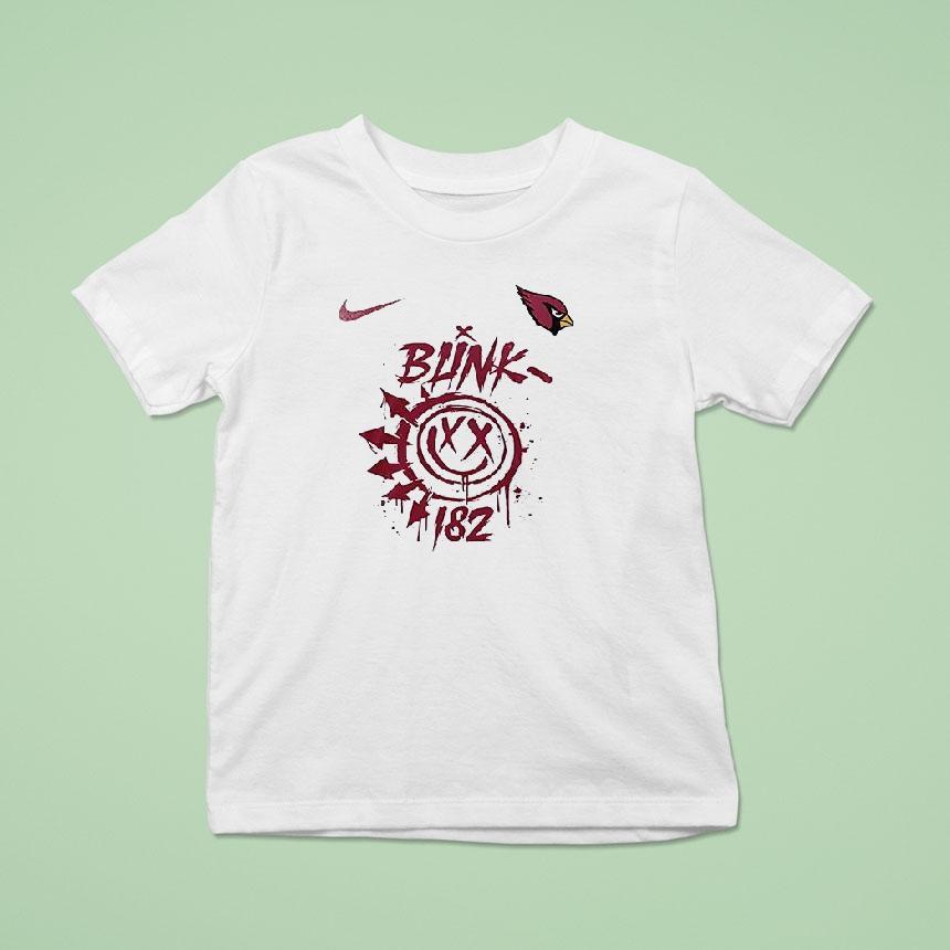 Arizona Cardinals X Blink 182 Go Cardinals Bunny Shirt