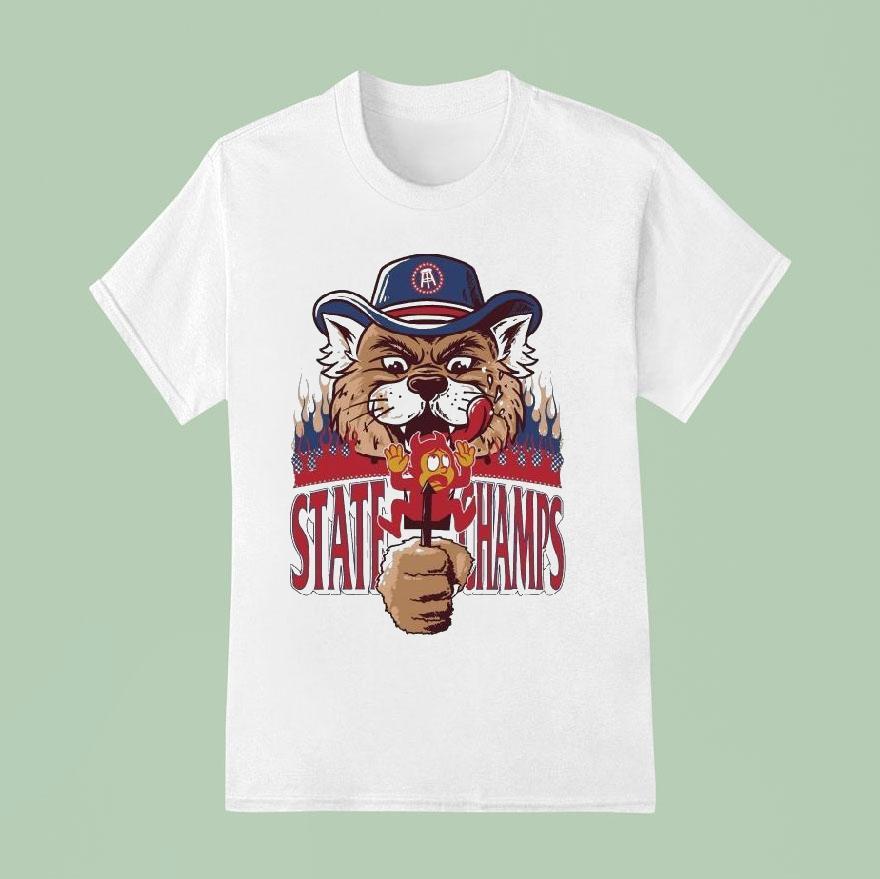 Arizona Wildcats Arizona State Sun Devils State Champs Mascot Shirt