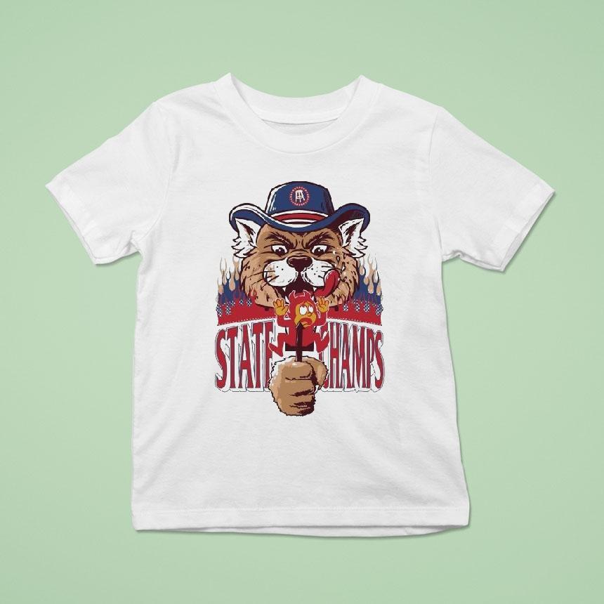 Arizona Wildcats Arizona State Sun Devils State Champs Mascot Shirt