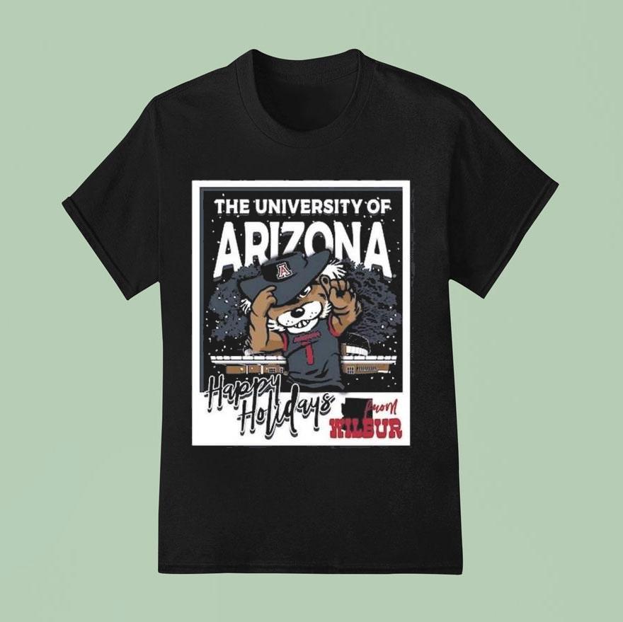 Arizona Wildcats Snowy Polaroid Shirt