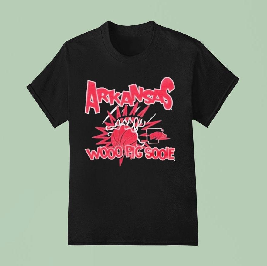 Arkansas Razorbacks Woo Pig Sooie Slam Shirt