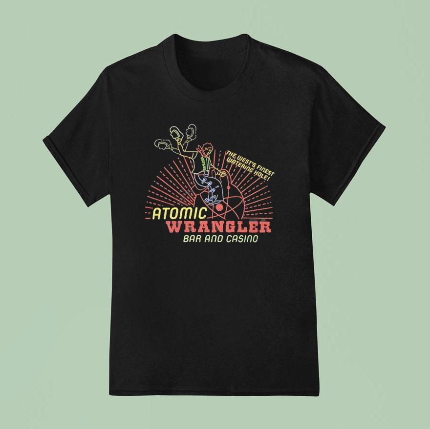 Atomic Wrangler Bar And Casino Shirt