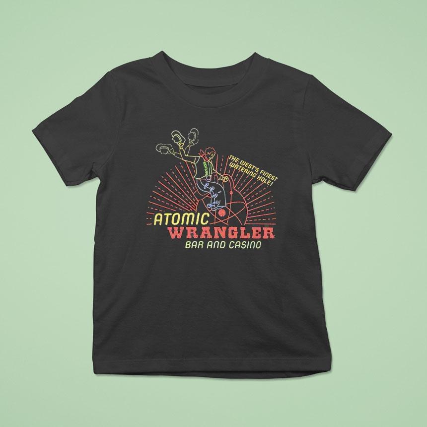 Atomic Wrangler Bar And Casino Shirt