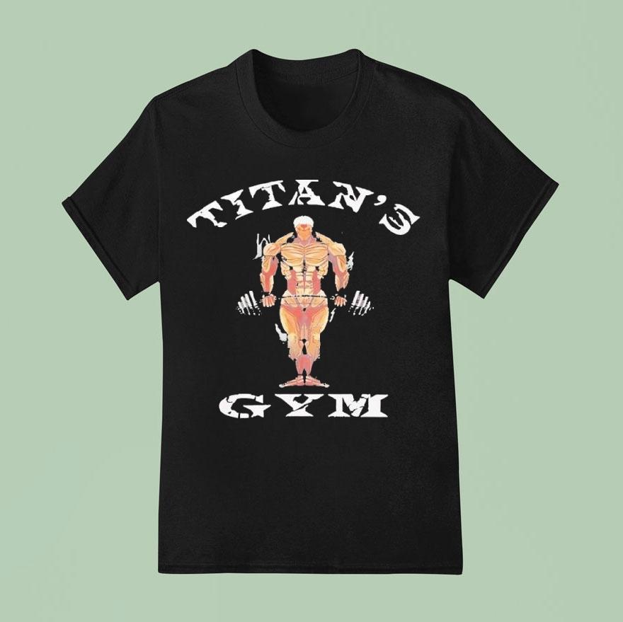 Attack On Titan Gym Armored Titan Shirt