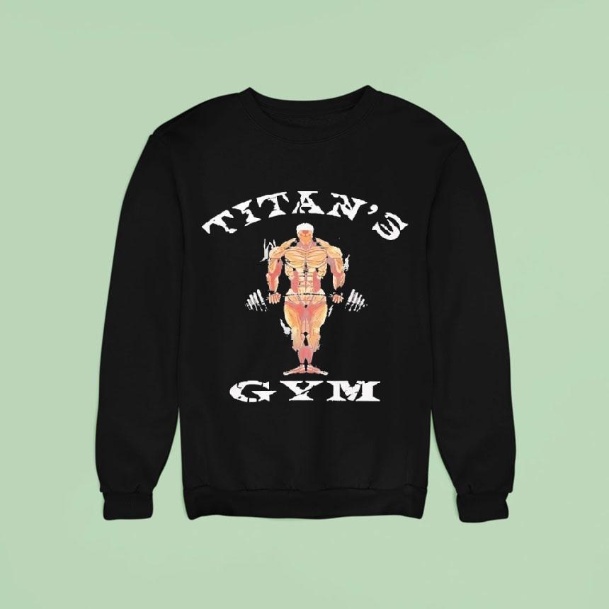 Attack On Titan Gym Armored Titan Shirt Attack On Titan Gym Armored Titan Shirt