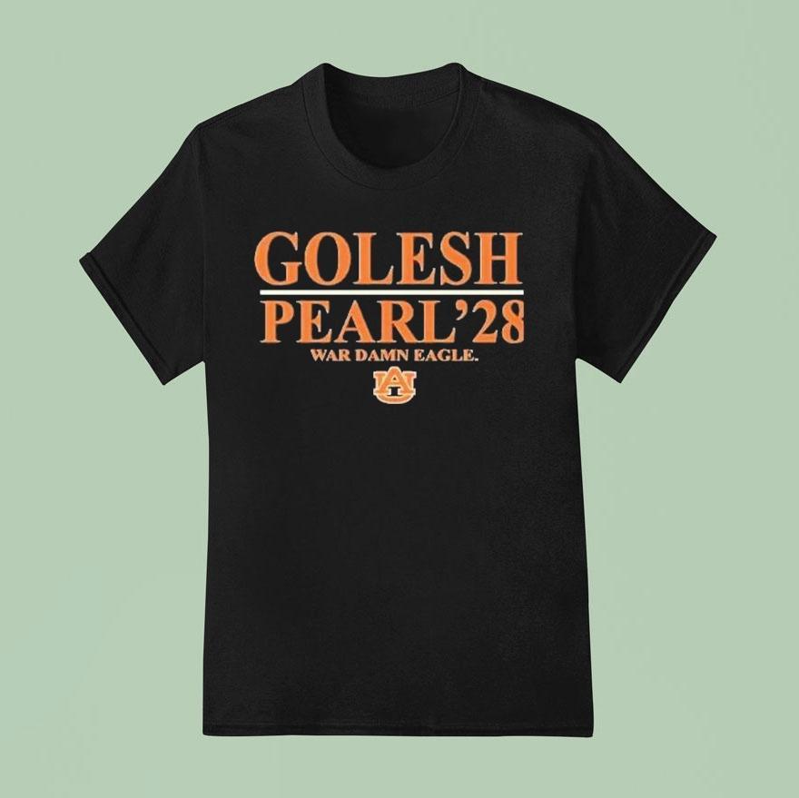 Auburn Tigers Golesh Pearl ’28 War Damn Eagle Shirt