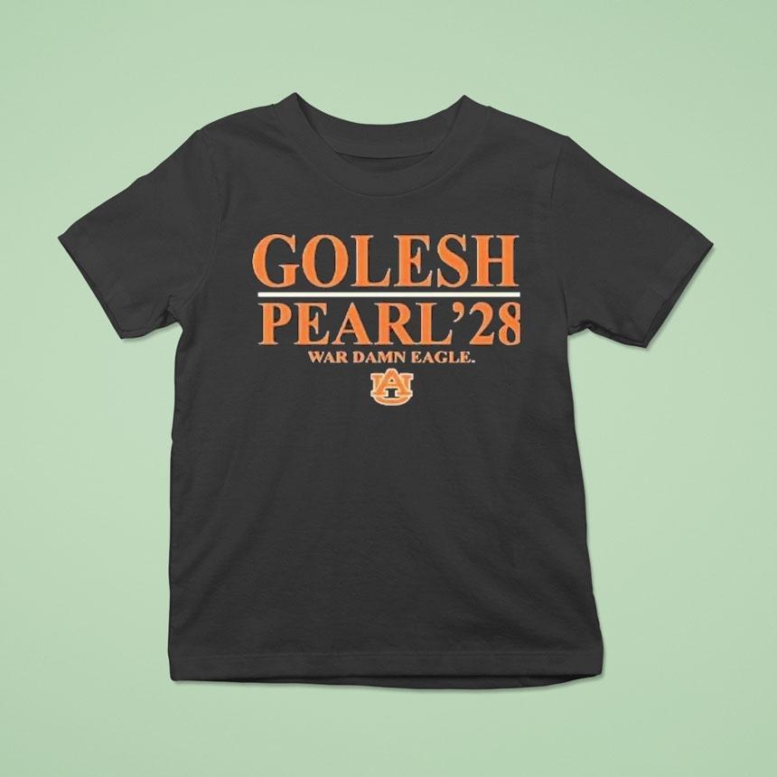 Auburn Tigers Golesh Pearl ’28 War Damn Eagle Shirt