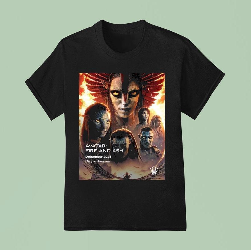 Avatar Fire And Ash December 2025 Only In Theatres Shirt