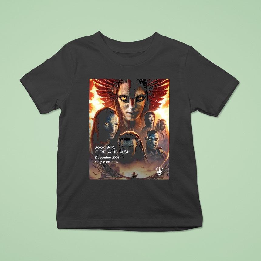 Avatar Fire And Ash December 2025 Only In Theatres Shirt