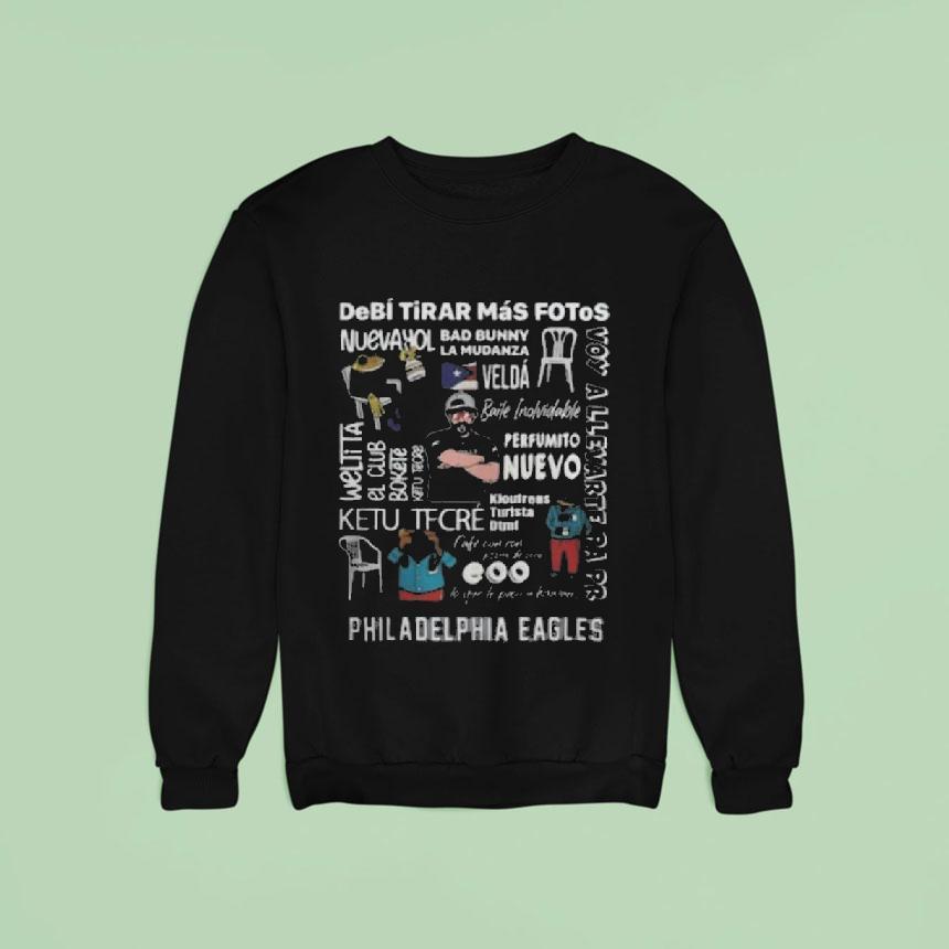 Bad Bunny Dtmf X Philadelphia Eagles Shirt Bad Bunny Dtmf X Philadelphia Eagles Shirt