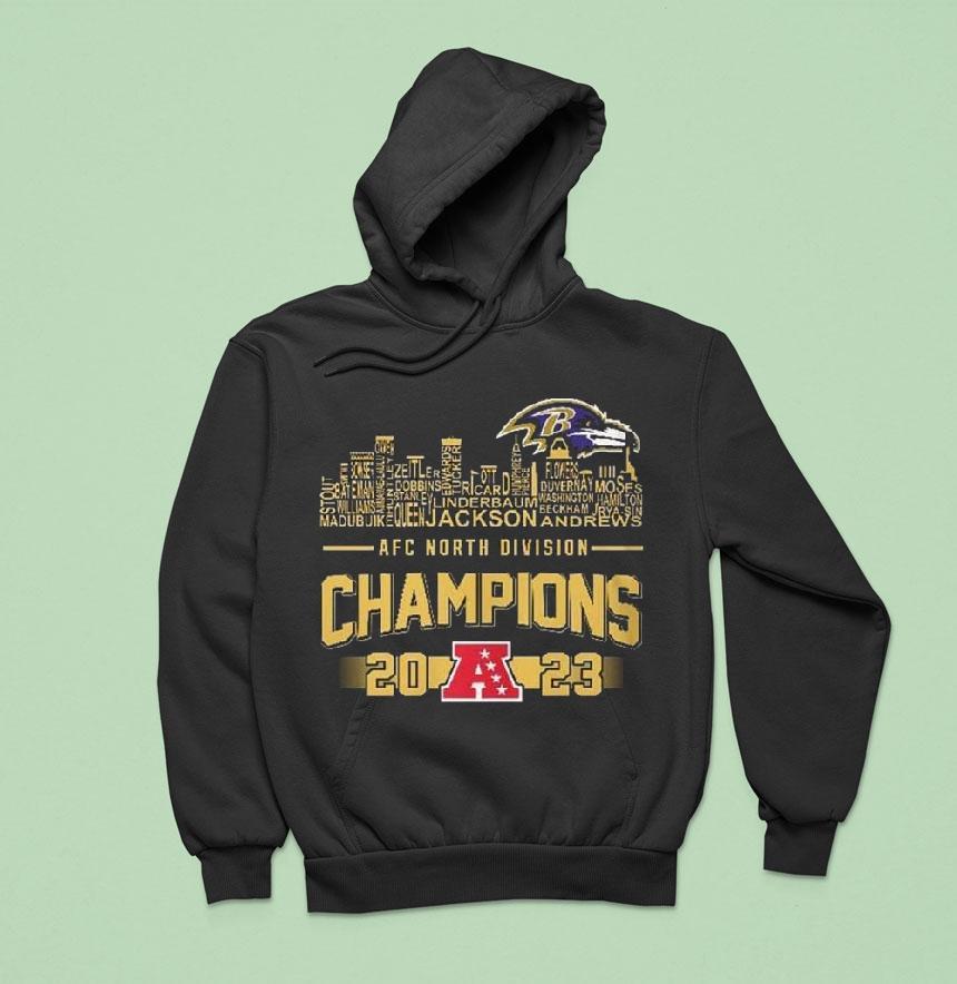 Baltimore Ravens Afc North Division Champions 2023 Shirt Baltimore Ravens Afc North Division Champions 2023 Shirt