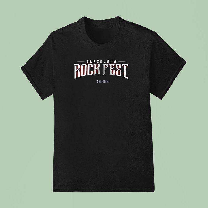 Barcelona Rock Fest 2026 Parc De Can Zam Santa Coloma De Gramenet Line Up Shirt