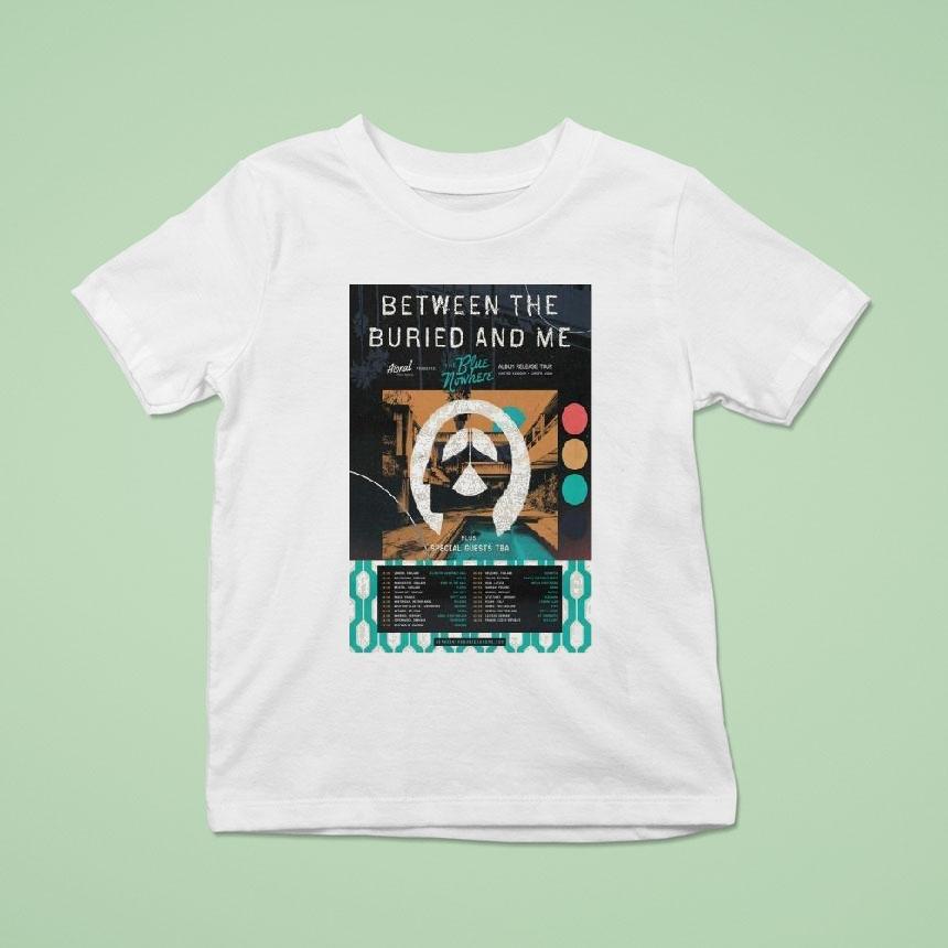 Between The Buried And Me Uk Europe Tour 2026 Shirt