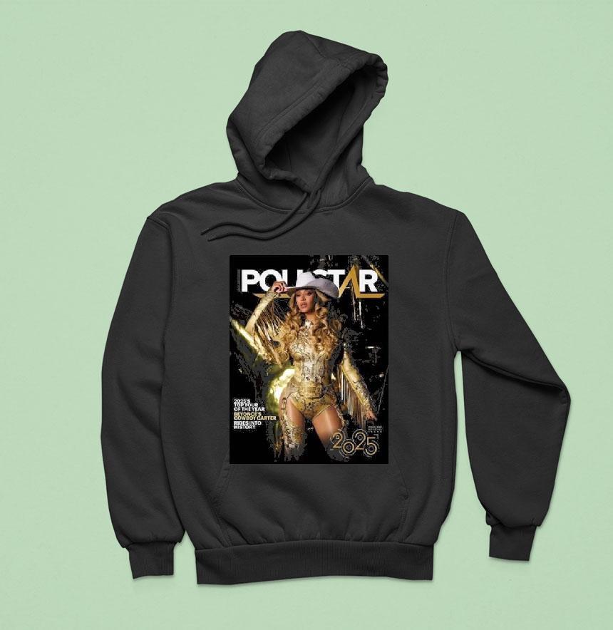 Beyonce Graces The Cover Of Pollstar As Cowboy Carter The Top Tour Of 2025 Year End Special Issue Shirt