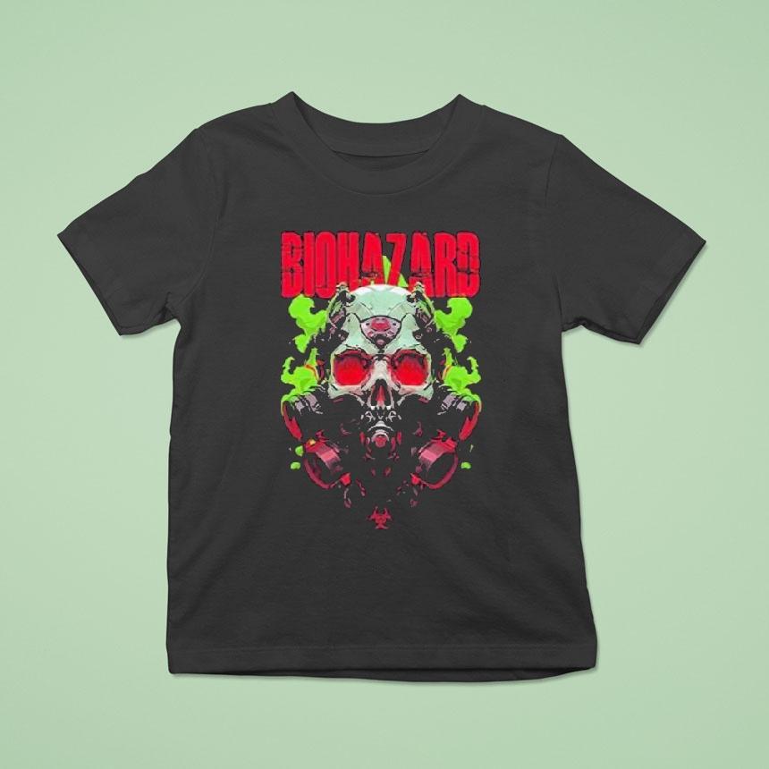 Biohazard Gas Mask Shirt