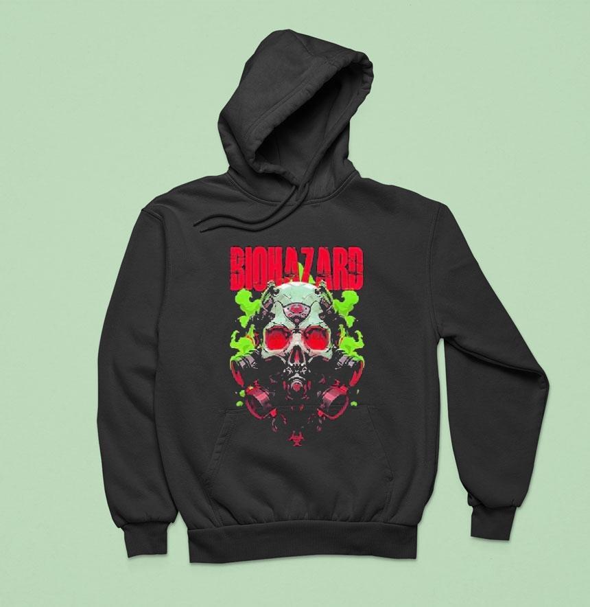 Biohazard Gas Mask Shirt Biohazard Gas Mask Shirt