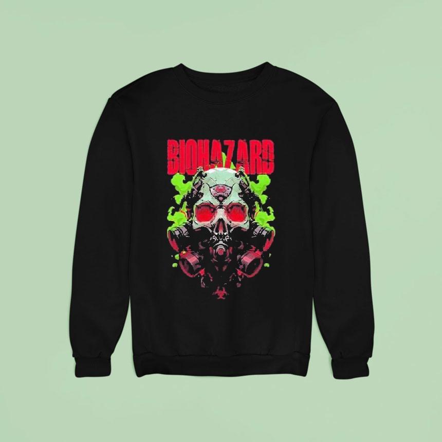 Biohazard Gas Mask Shirt Biohazard Gas Mask Shirt