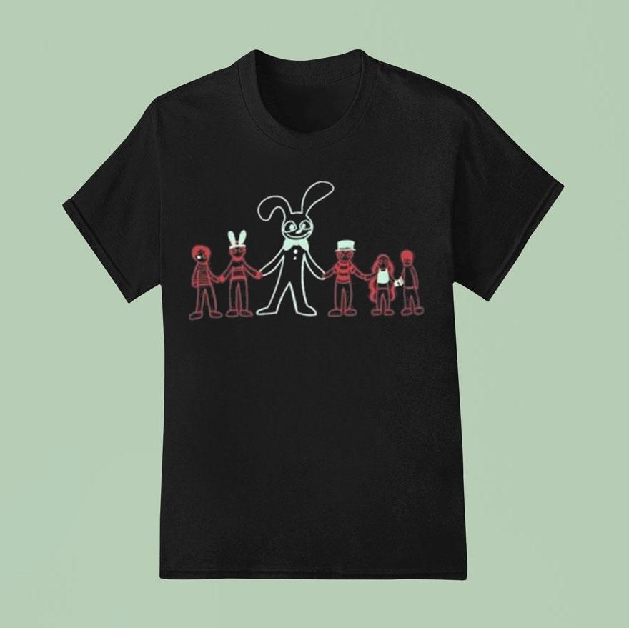 Bonny Blox Rabbit Glows In The Dark Shirt