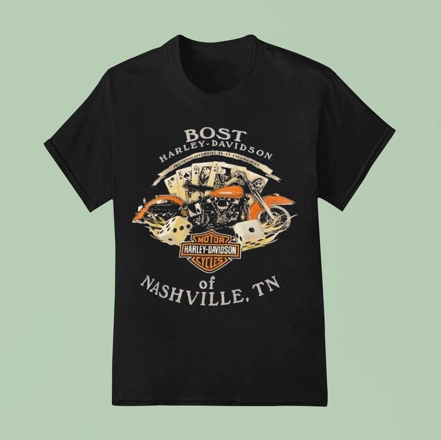 Bost Harley Davidson Of Nashville Tn Motor Harley Davidson Cycles Shirt