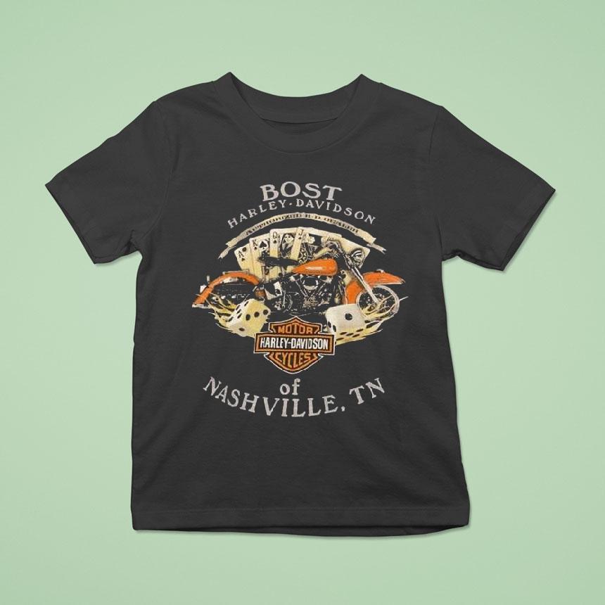 Bost Harley Davidson Of Nashville Tn Motor Harley Davidson Cycles Shirt