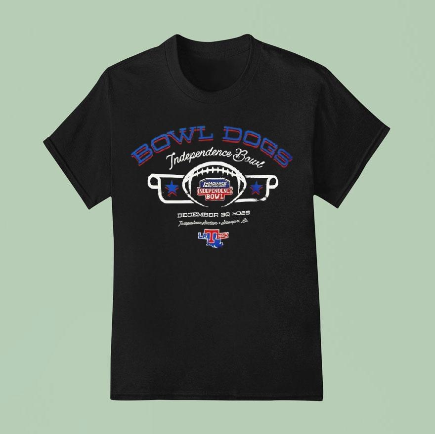 Bowl Dogs Independence Bowl December 30th 2025 La Tech Shirt