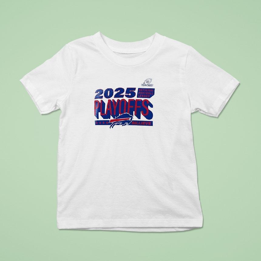 Buffalo Bills Billieve 2025 Nfl Playoffs Shirt