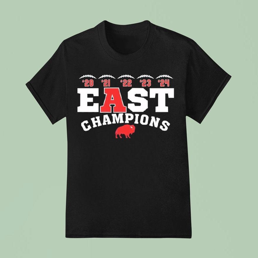 Buffalo Bills East Champs X5 Shirt