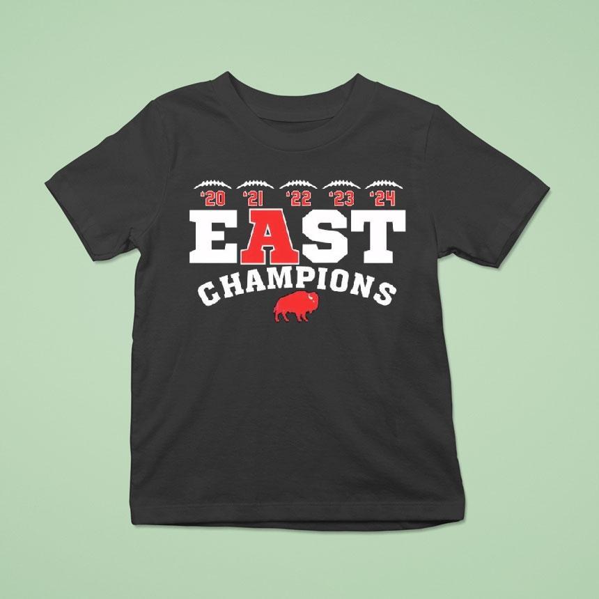 Buffalo Bills East Champs X5 Shirt