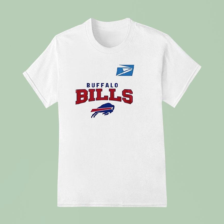 Buffalo Bills X Usps 250 Years One Mission Every Letter Every Mile Since 1775 Logo Shirt