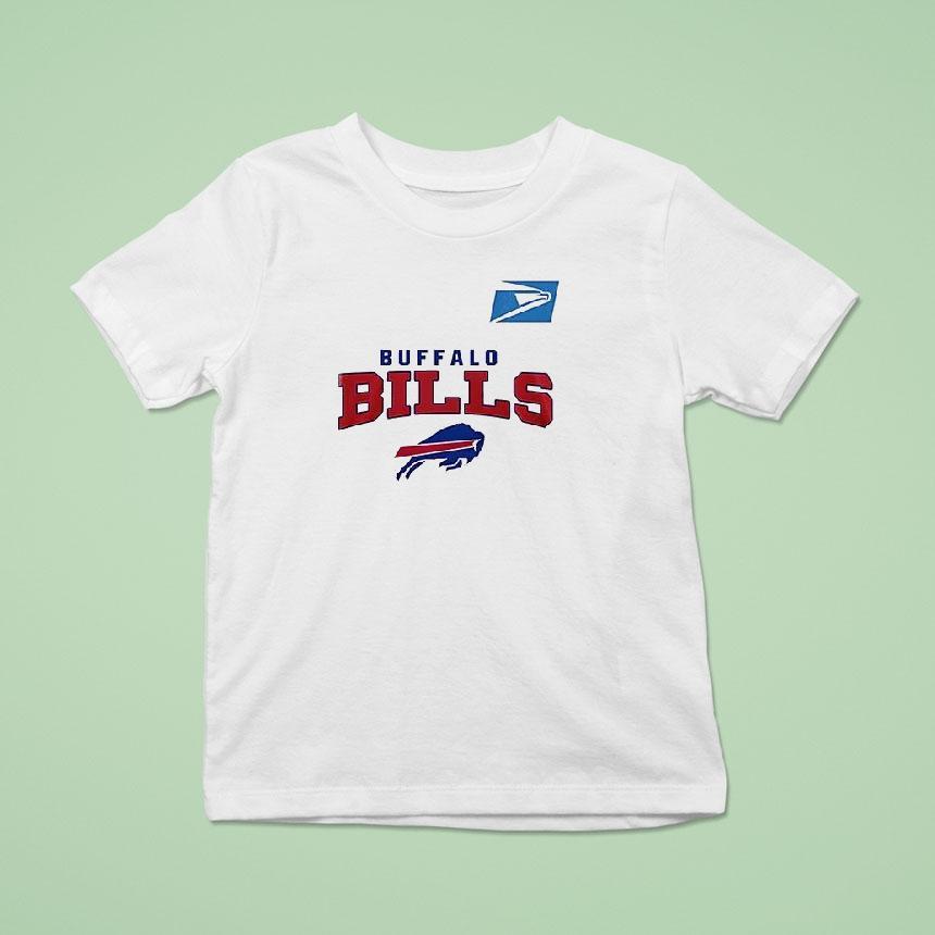 Buffalo Bills X Usps 250 Years One Mission Every Letter Every Mile Since 1775 Logo Shirt