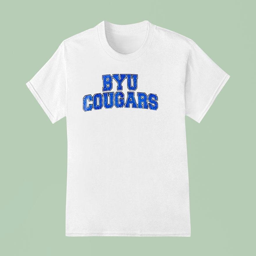 Byu Cougars I Was Born With My Heart On My Sleeve A Fire In My Soul Shirt